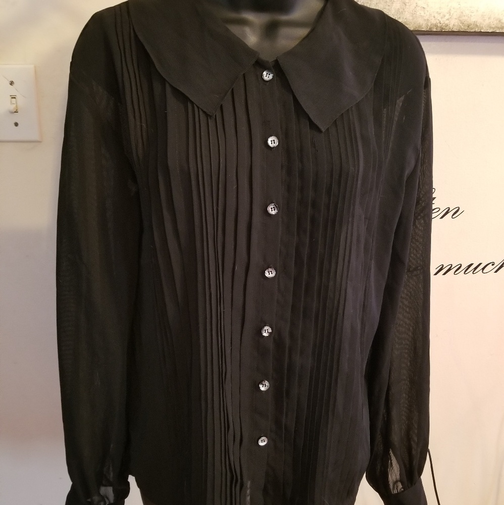 Vintage Sheer blouse